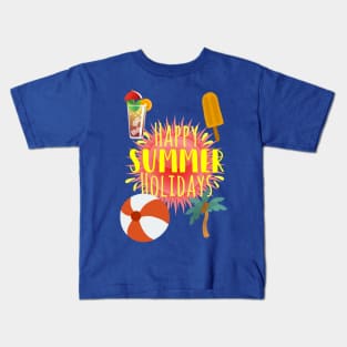 Happy sommer holidays Kids T-Shirt